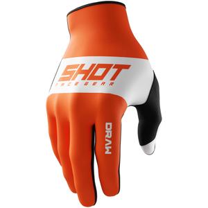 Motocross-Handschuhe Shot Draw Sky orange