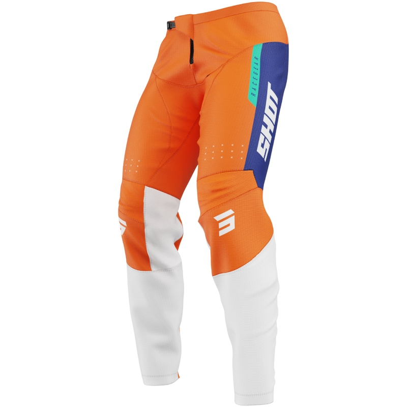 Shot Draw League orangefarbene Motocross-Hose für Kinder