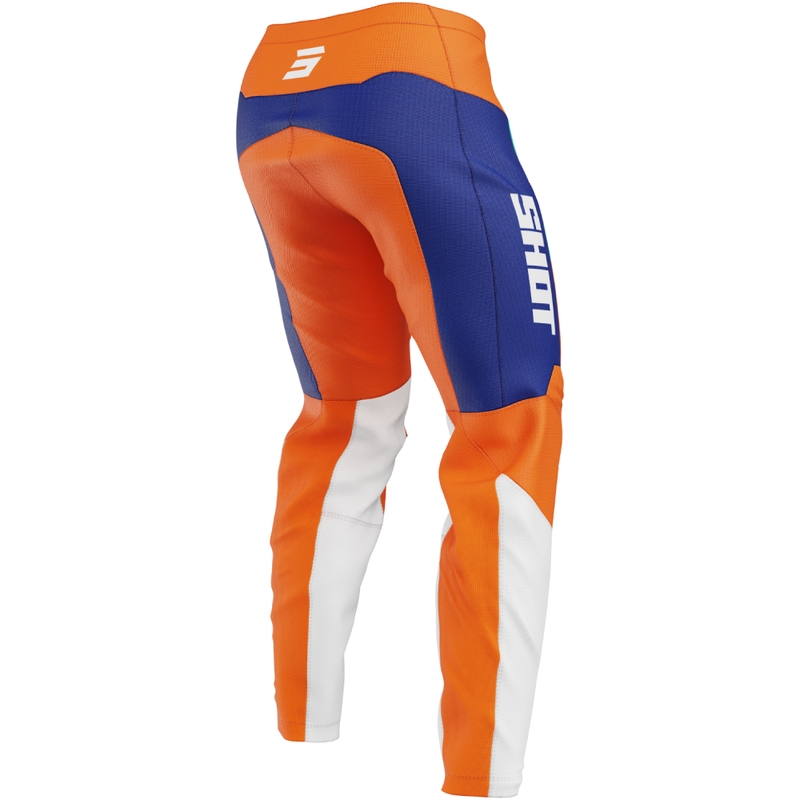 Shot Draw League orangefarbene Motocross-Hose für Kinder