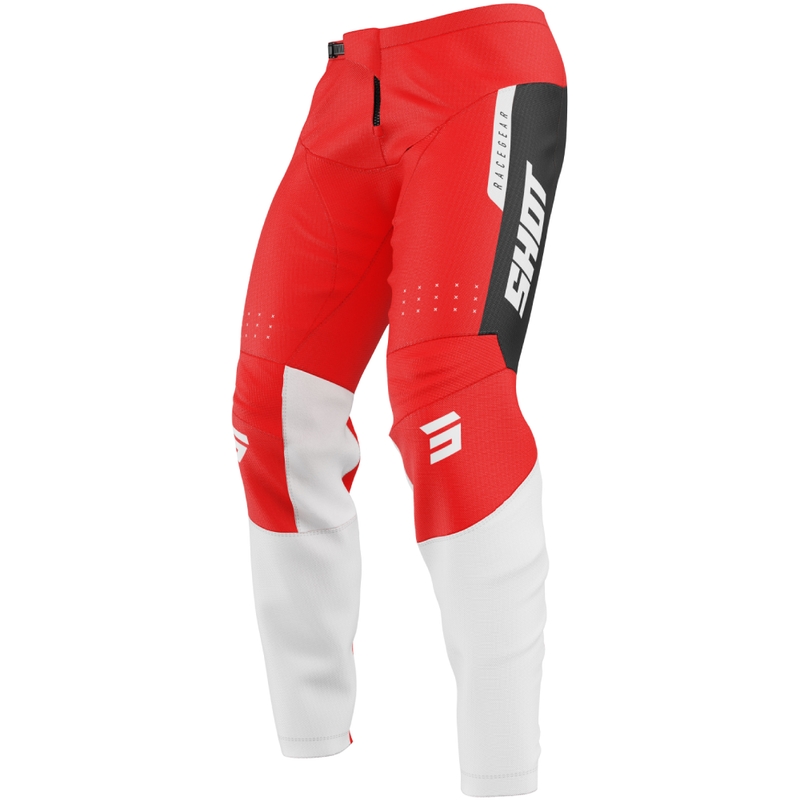 Shot Draw League rote Motocross-Hose für Kinder