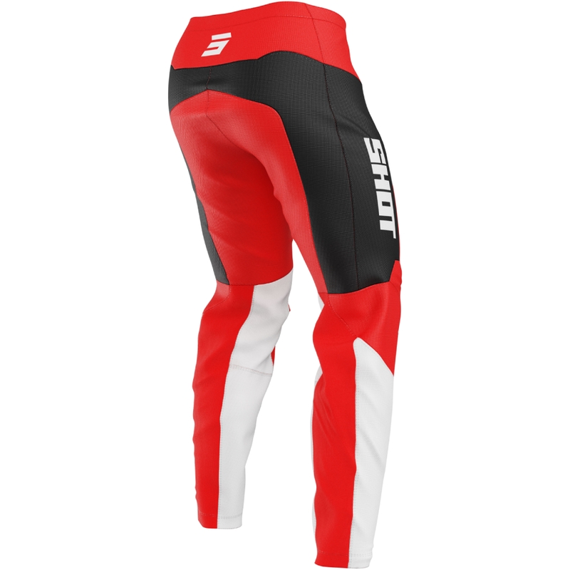 Shot Draw League rote Motocross-Hose für Kinder