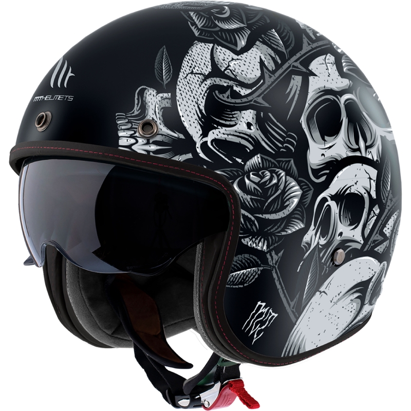 Offener Motorradhelm MT Le Mans 2 SV Breakout B2 matt