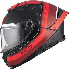 MT THUNDER 4 SV R25 B2 Integral Motorradhelm glänzend rot-schwarz