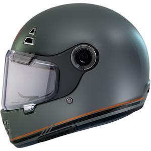 Integrierter Motorradhelm MT Jarama SV B2 mattgrau