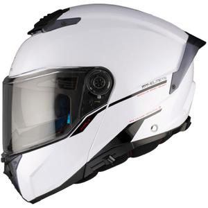 MT ATOM 2 SV SOLID A0 Motorradhelm weiß glänzend