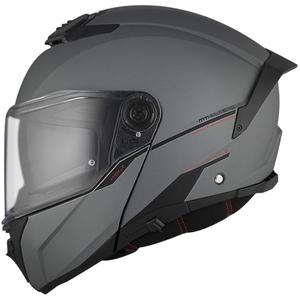 MT ATOM 2 SV SOLID A2 Motorradhelm grau matt