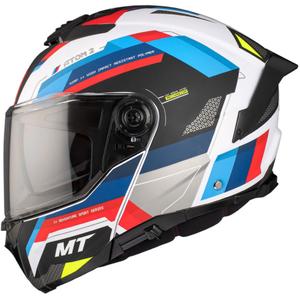 MT ATOM 2 SV BAST A0 Motorradhelm schwarz-blau-rot-weiß pearl