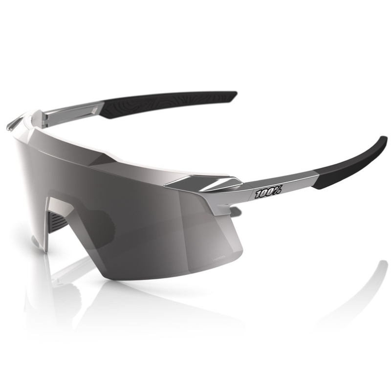 100 % Aerocraft-Sonnenbrille mit silbernem HiPER-Glas
