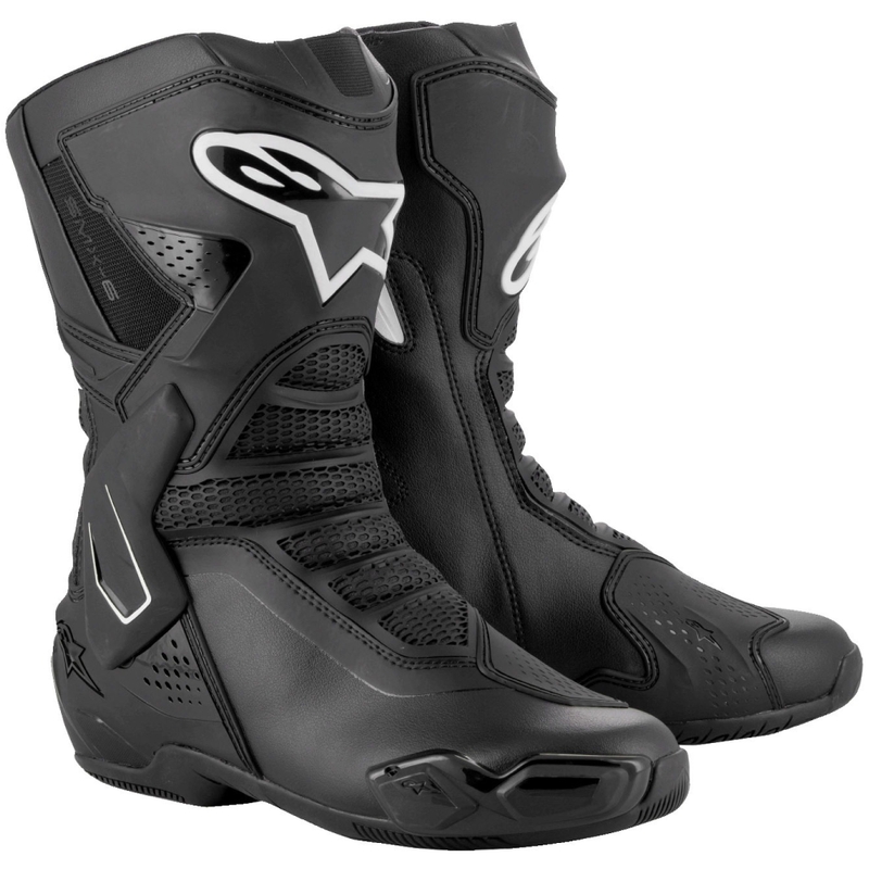 Alpinestars Stella SMX-6 3 Damen-Motorradstiefel Schwarz-Weiß