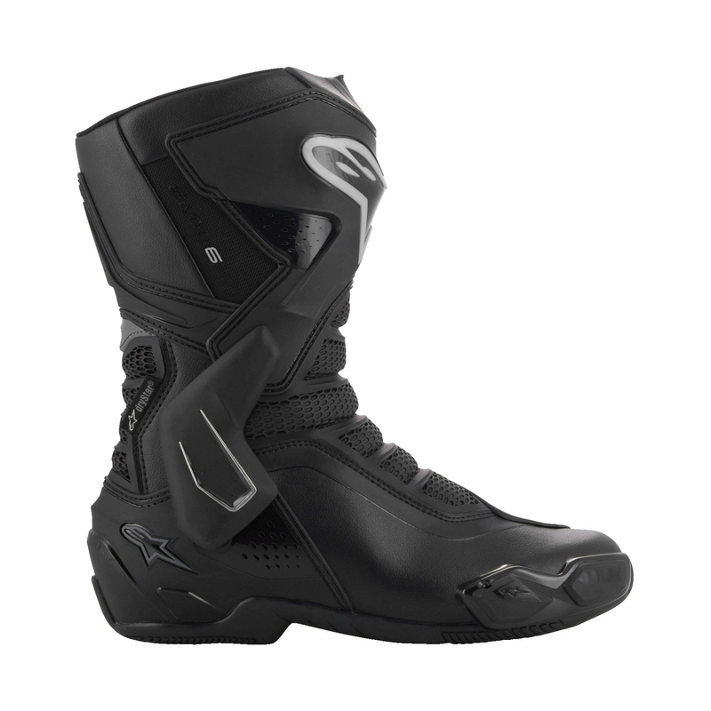 Damen Alpinestars Stella SMX-6 3 Drystar Motorradstiefel schwarz-silber