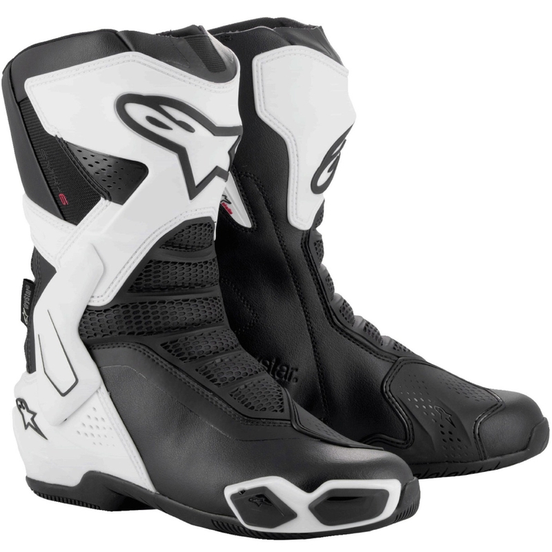 Damen-Motorradstiefel Alpinestars Stella SMX-6 3 Drystar weiß-schwarz