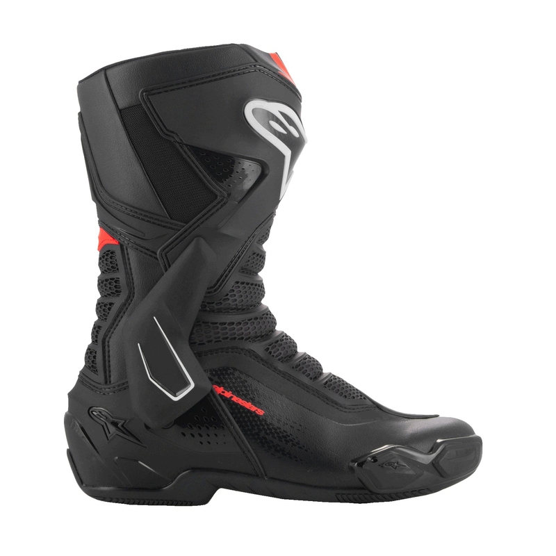 Alpinestars SMX-6 3 Motorradstiefel schwarz-fluo rot