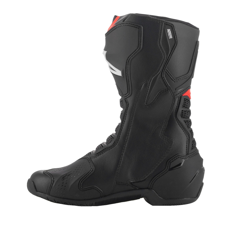 Alpinestars SMX-6 3 Motorradstiefel schwarz-fluo rot