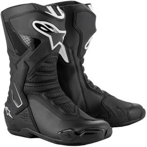 Alpinestars SMX-6 3 Motorradstiefel schwarz-weiß