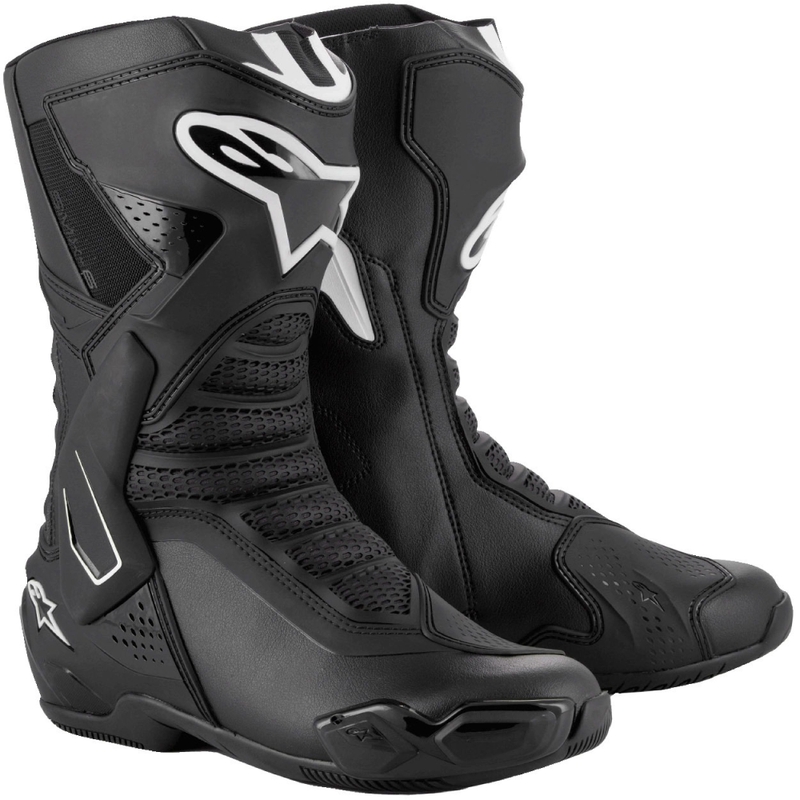 Alpinestars SMX-6 3 Motorradstiefel schwarz-weiß