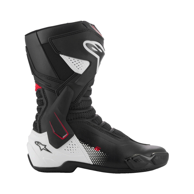 Alpinestars SMX-6 3 Motorradstiefel schwarz-weiß-rot