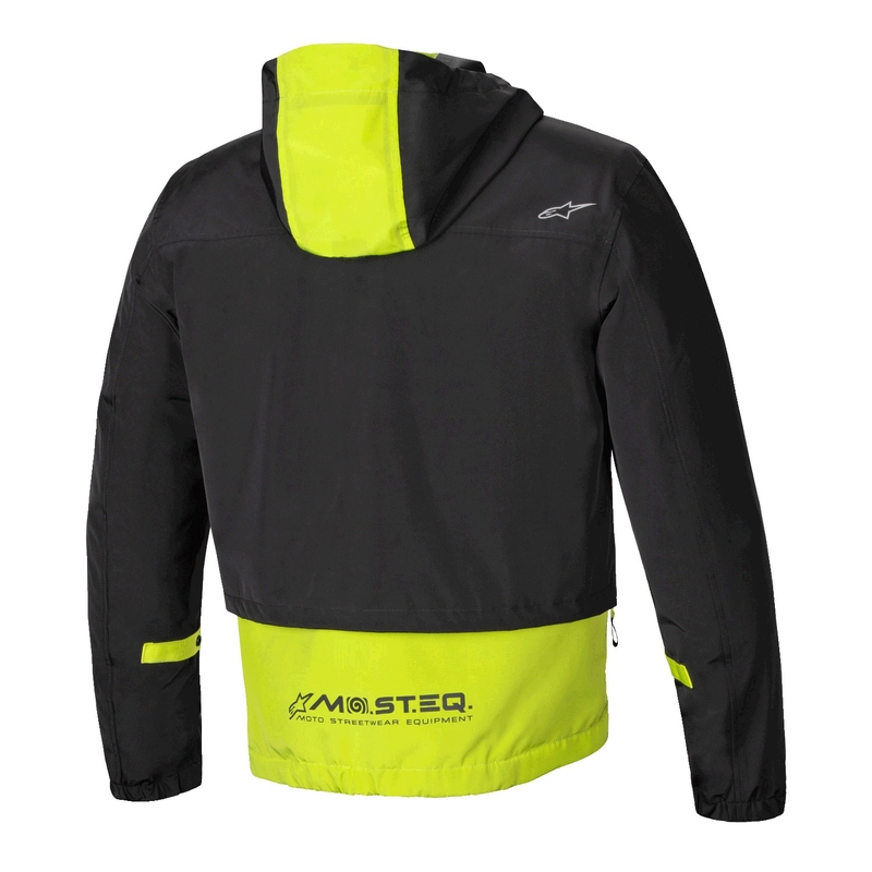 Alpinestars Mootant Waterproof Parka Motorradjacke schwarz-fluo gelb