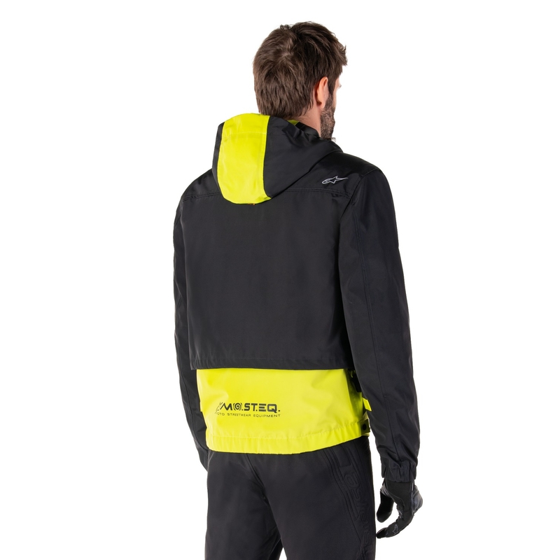 Alpinestars Mootant Waterproof Parka Motorradjacke schwarz-fluo gelb
