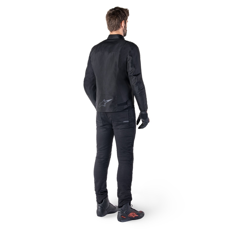 Alpinestars T-SPS 2 Wasserdichte Motorradjacke schwarz-schwarz