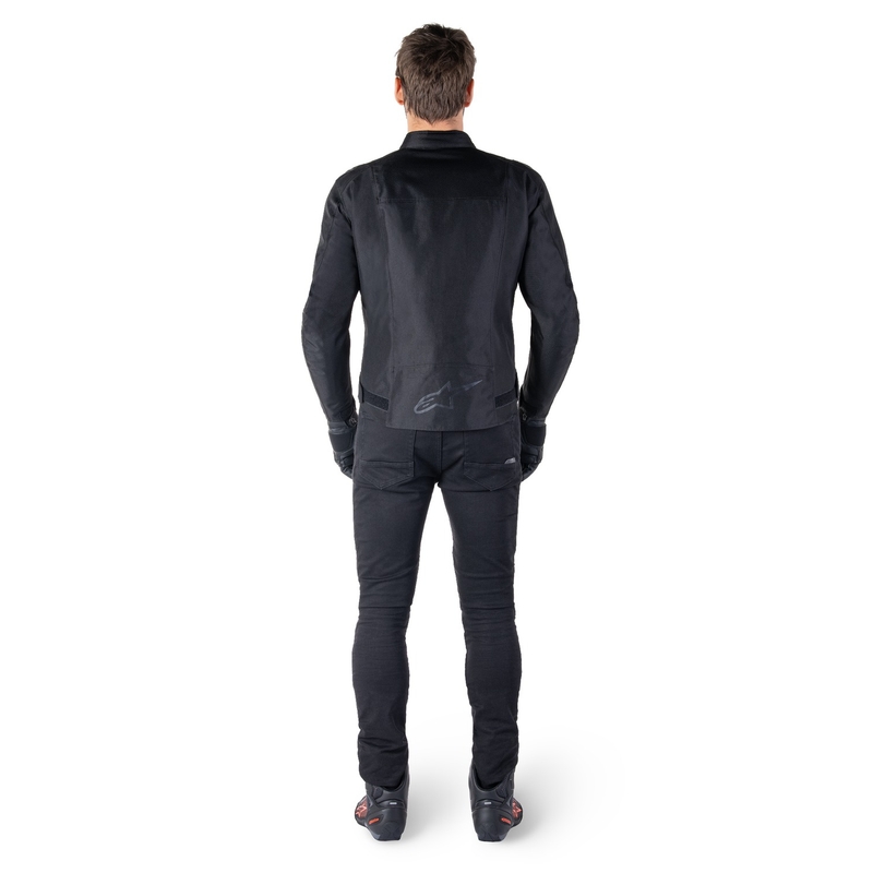 Alpinestars T-SPS 2 Wasserdichte Motorradjacke schwarz-schwarz