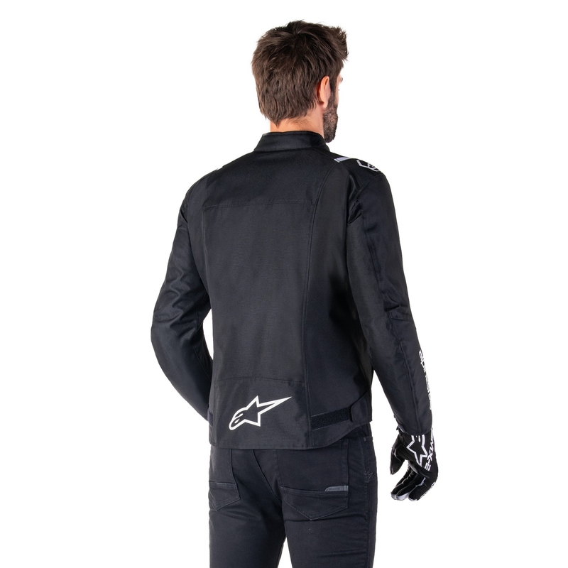 Alpinestars T-SPS 2 Wasserdichte Motorradjacke schwarz-weiß