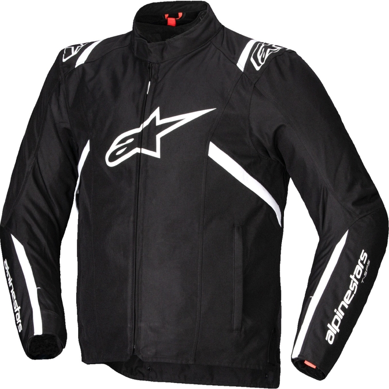 Alpinestars T-SPS 2 Wasserdichte Motorradjacke schwarz-weiß