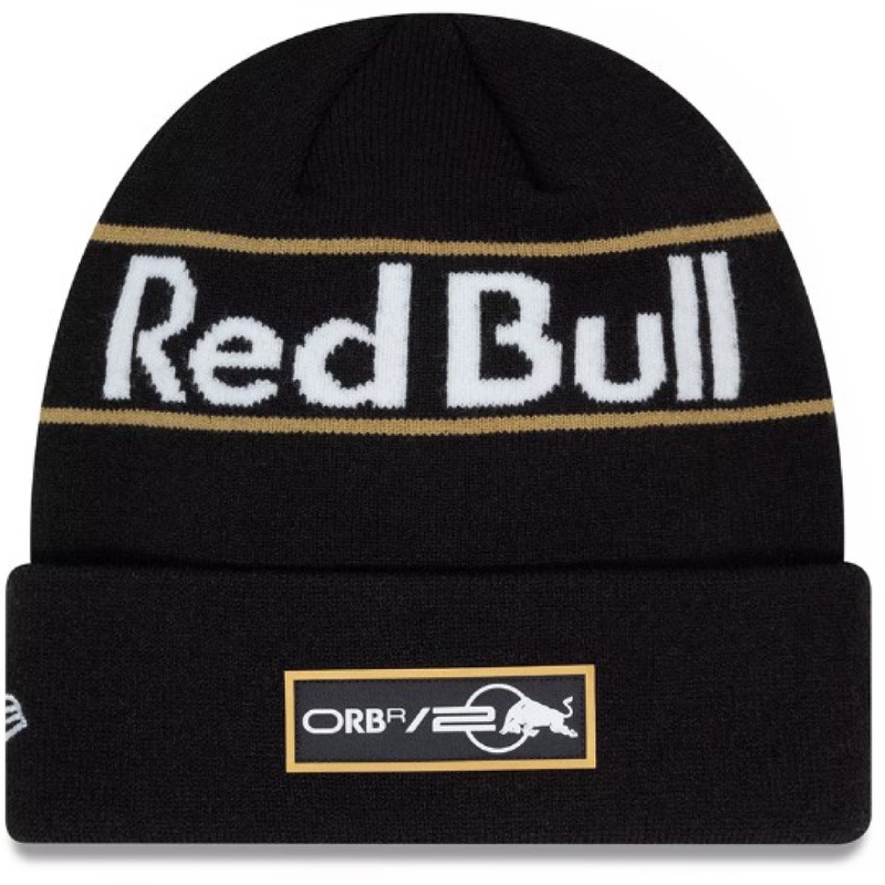 Red Bull Racing F1 Kappe Gold Edition schwarz