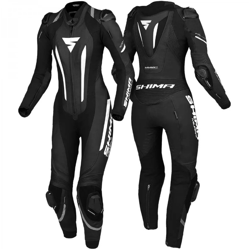 Damen-Einteiler Shima Miura RS schwarz-weiß