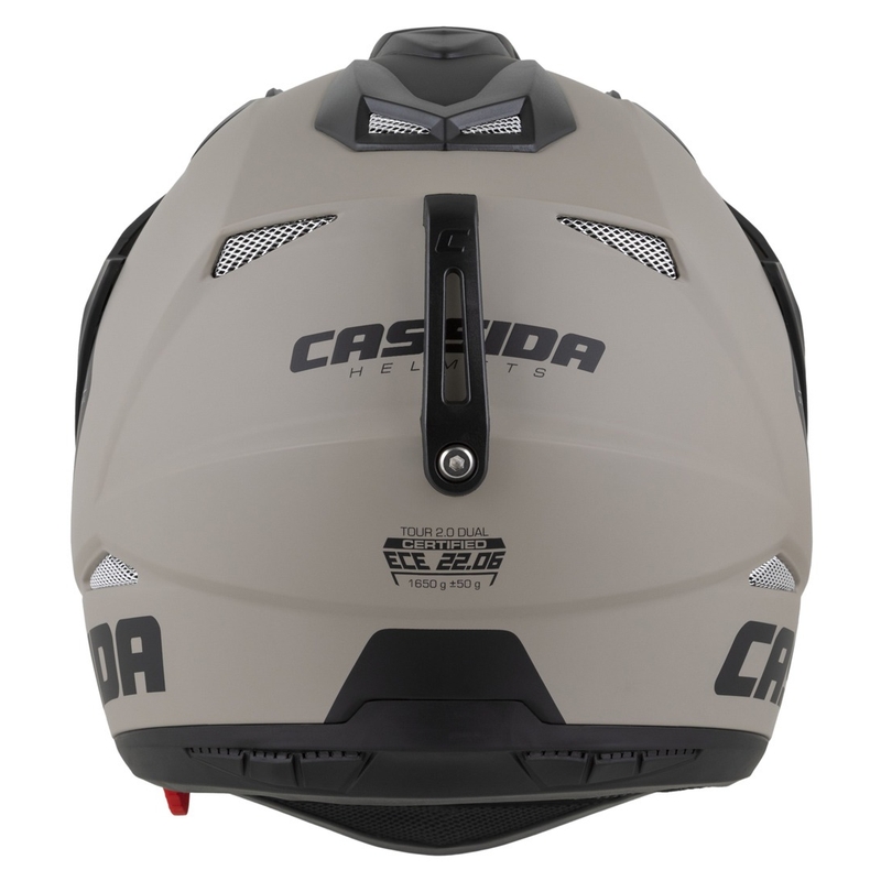 Enduro-Helm Cassida Tour 2.0 Dual matt sandschwarz