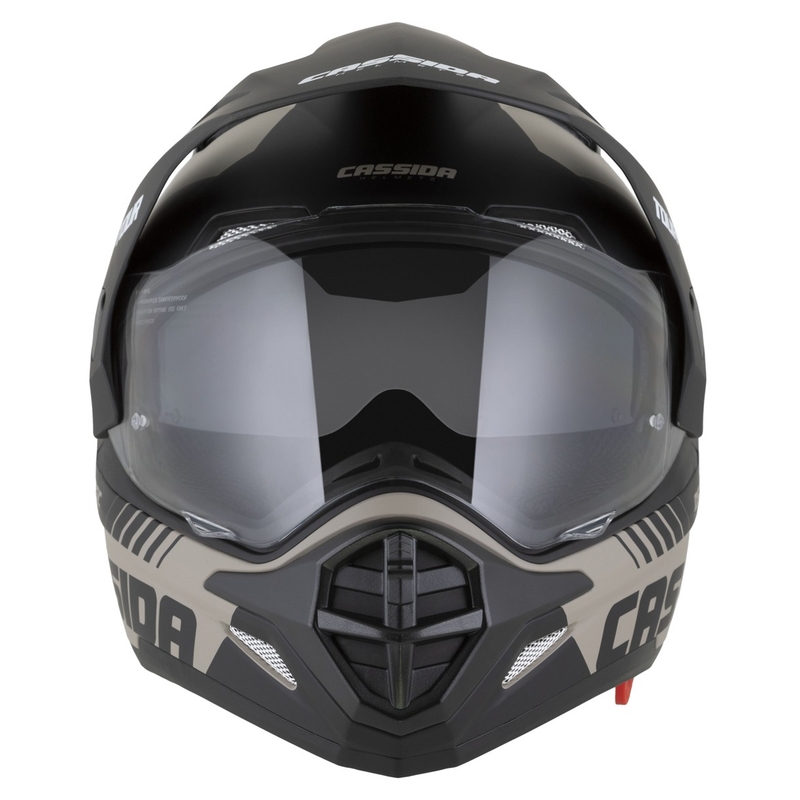 Enduro-Helm Cassida Tour 2.0 Dual matt sandschwarz