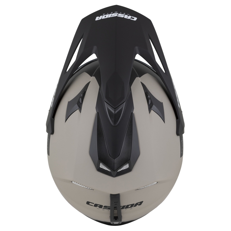 Enduro-Helm Cassida Tour 2.0 Dual matt sandschwarz