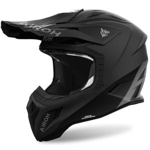 Motocross-Helm Airoh Aviator ACE 2 Farbe mattschwarz