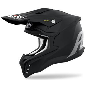 Motocross-Helm Airoh Strycker Farbe mattschwarz Ausverkauf