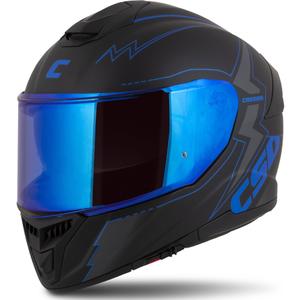 Integral Motorradhelm Cassida Integral GT 2.1 Flash schwarz-blau-grau