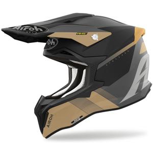 Airoh Strycker Blazer Motocross-Helm gold matt