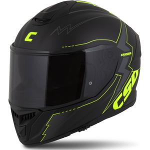 Cassida Integral GT 2.1 Flash schwarz-fluo gelb-grau Motorradhelm