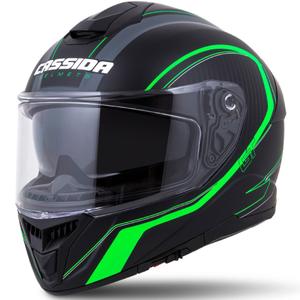 Integralhelm Cassida Integral GT 2.0 Reptyl schwarz-grau-grün