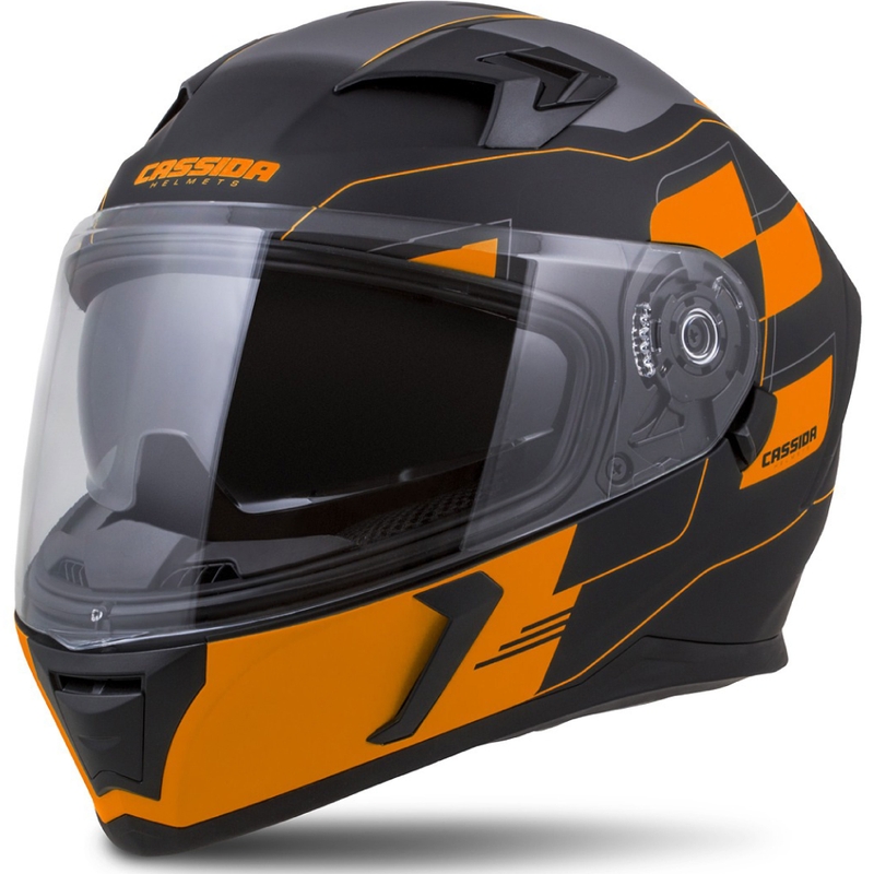 Integralhelm Cassida Integral 3.0 RoxoR schwarz-orange