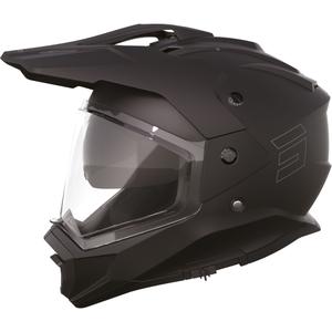Enduro-Helm Shot Trek Max Vision Solid mattschwarz