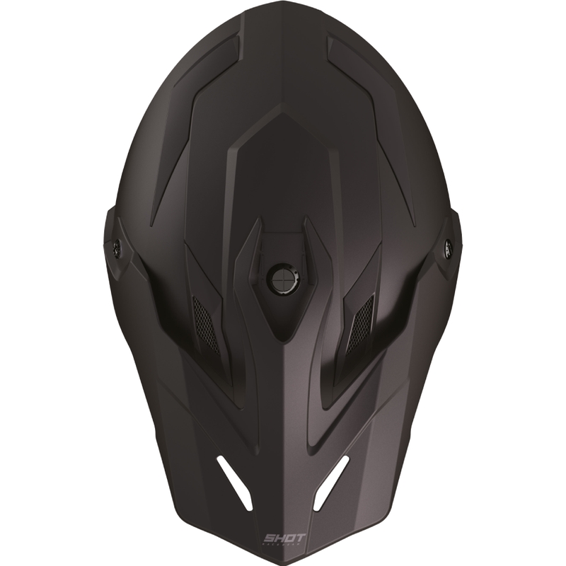 Enduro-Helm Shot Trek Max Vision Solid mattschwarz