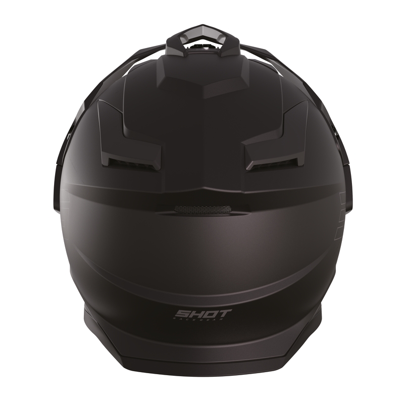 Enduro-Helm Shot Trek Max Vision Solid mattschwarz