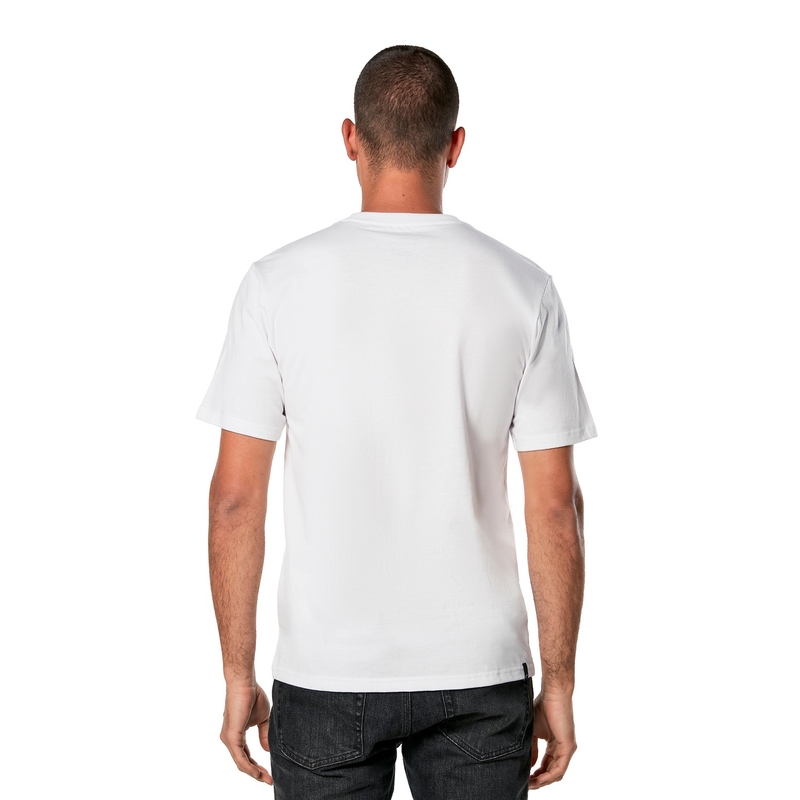 T-Shirt Alpinestars Ageless Shadow CSF weiß-schwarz