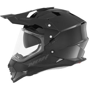 Endurohelm NOX N312 schwarz glänzend