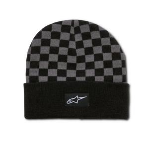 Alpinestars Checkered Cuff Beanie schwarz-grau