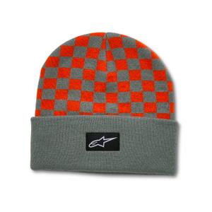 Alpinestars Checkered Cuff Beanie blau-orange