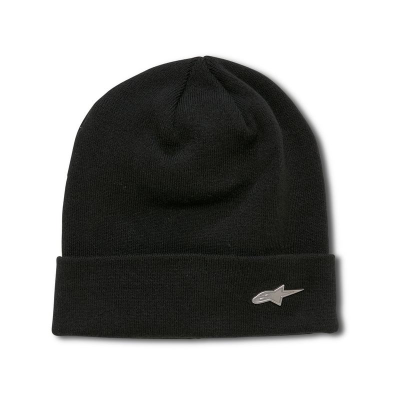 Alpinestars Metal Logo Cuff Beanie Schwarz