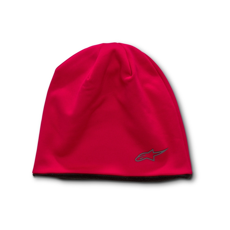Alpinestars Tech Beanie Mütze rot-schwarz