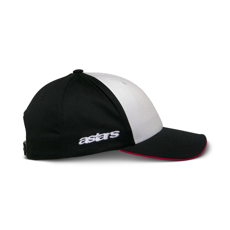 Alpinestars Sessionized Snapback Cap weiß-schwarz-rot