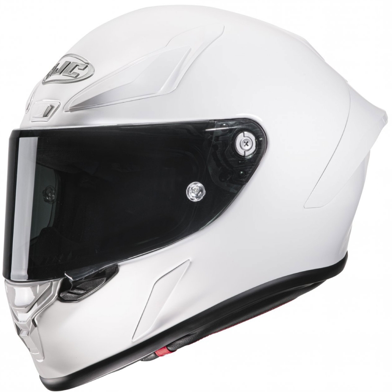 Integralhelm für Motorradfahrer HJC RPHA 1 Solid weiß Ausverkauf