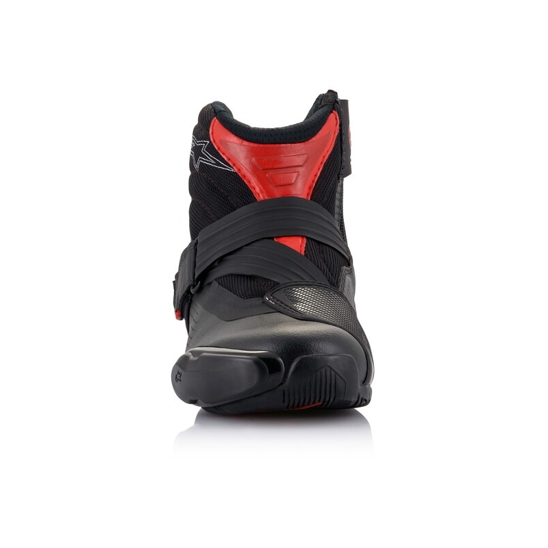 Alpinestars SMX-1 R belüftete Motorradstiefel schwarz-rot
